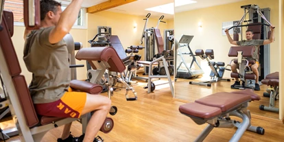 Mountainbike Urlaub - Umgebungsschwerpunkt: See - Fitnessraum  - Familien Sportresort Brennseehof