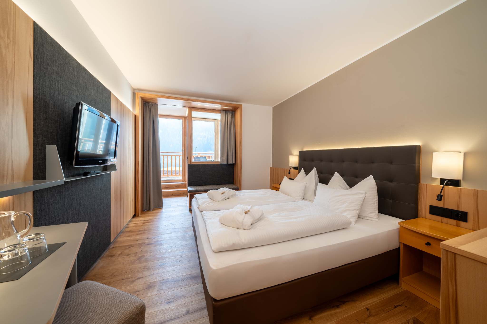 Mountainbikehotel: Zimmerkategorie "Tennisfan" - Familien Sportresort Brennseehof