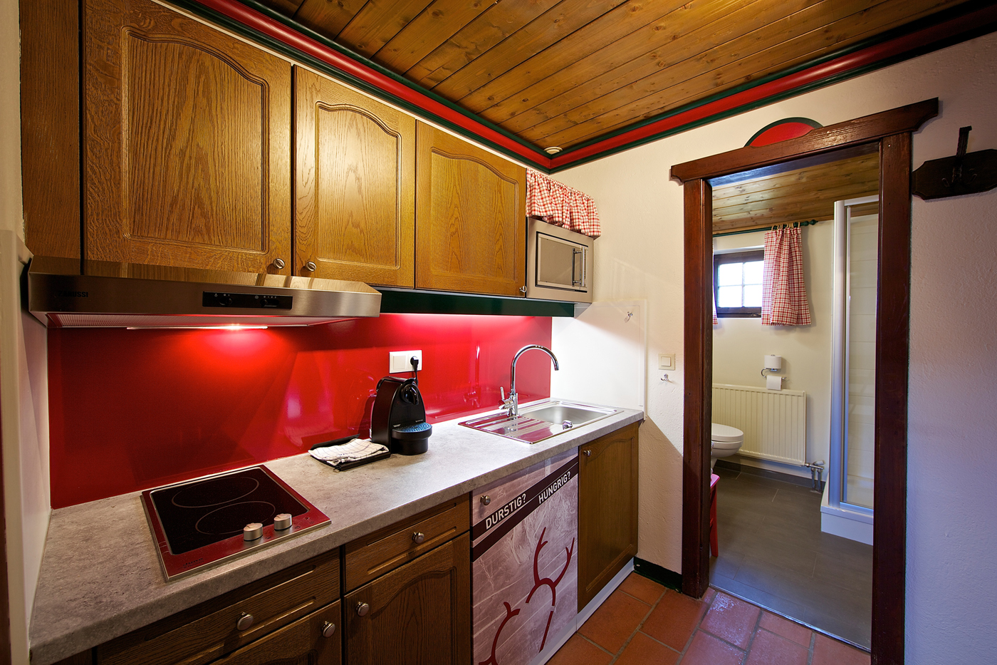 Mountainbikehotel: Küche Ausstattung Gipfel - Slow Travel Resort Kirchleitn