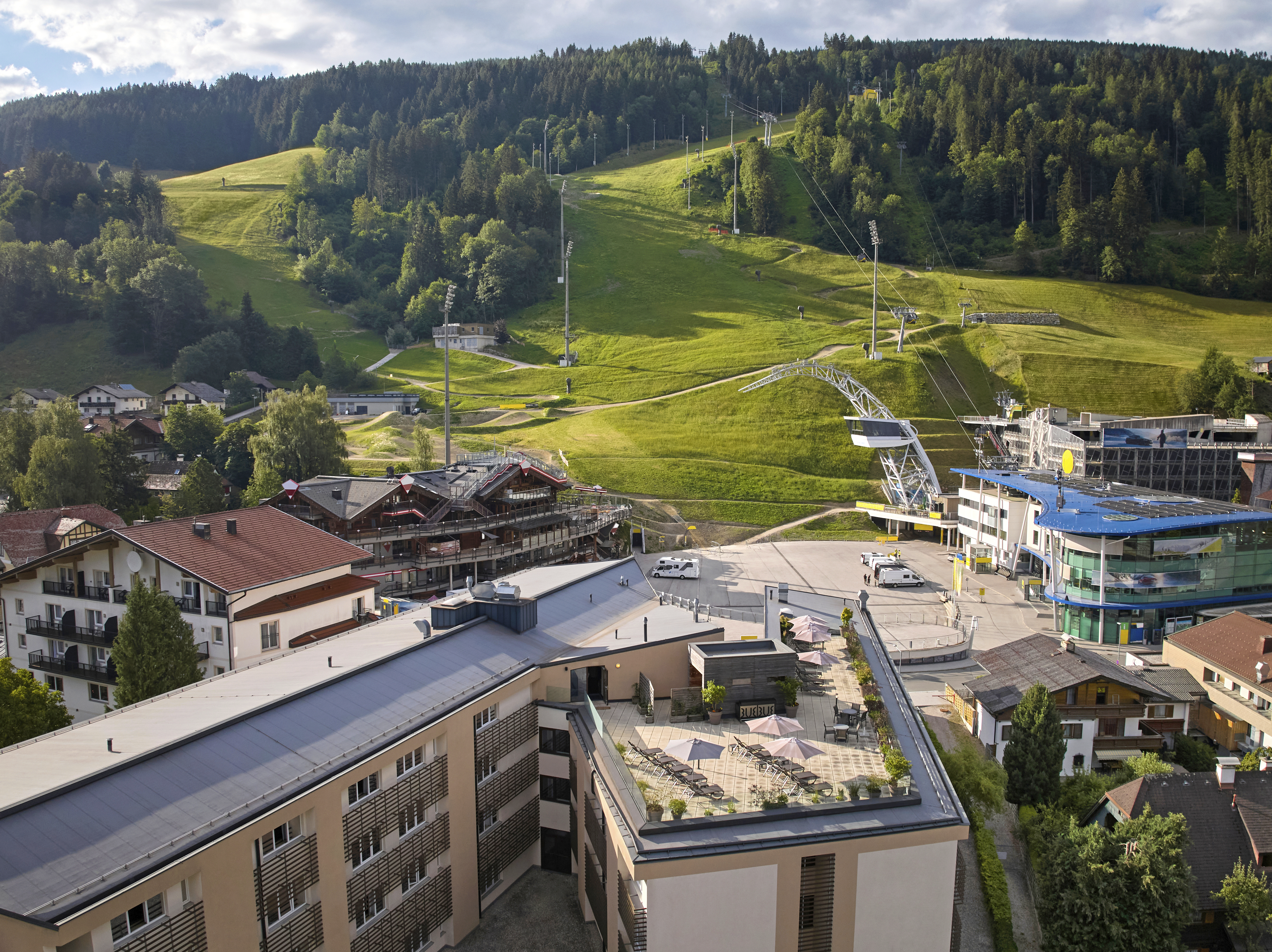 Mountainbikehotel: Hotel-Lage - TUI BLUE Schladming