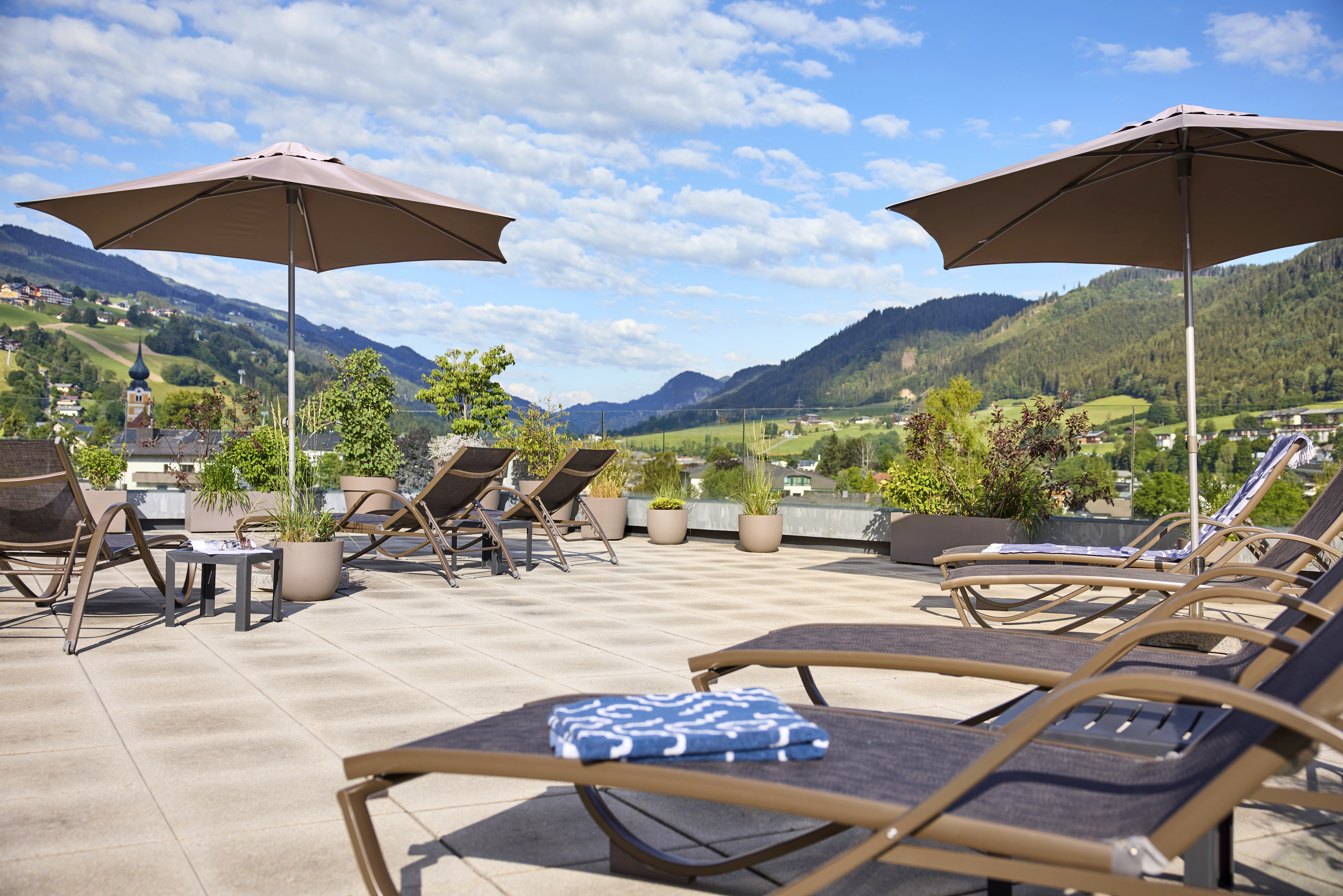 Mountainbikehotel: Dachterrasse - TUI BLUE Schladming
