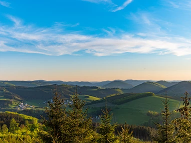 Mountainbikehotel: Ausblick vom Hohen Knochen - Berghotel Hoher Knochen