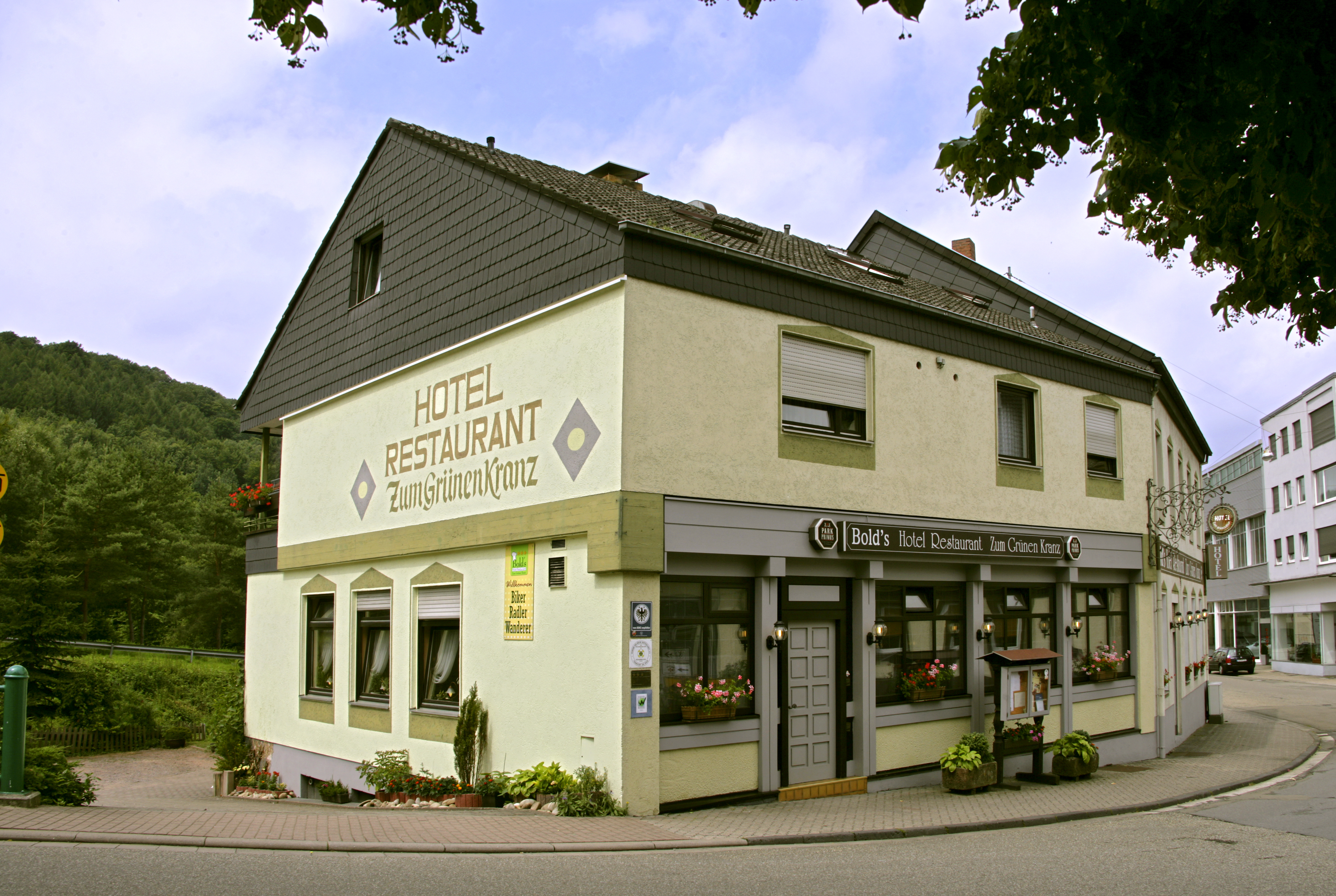 Mountainbike Urlaub - Saarbrücken - Bold´s Hotel Restaurant Zum Grünen Kranz