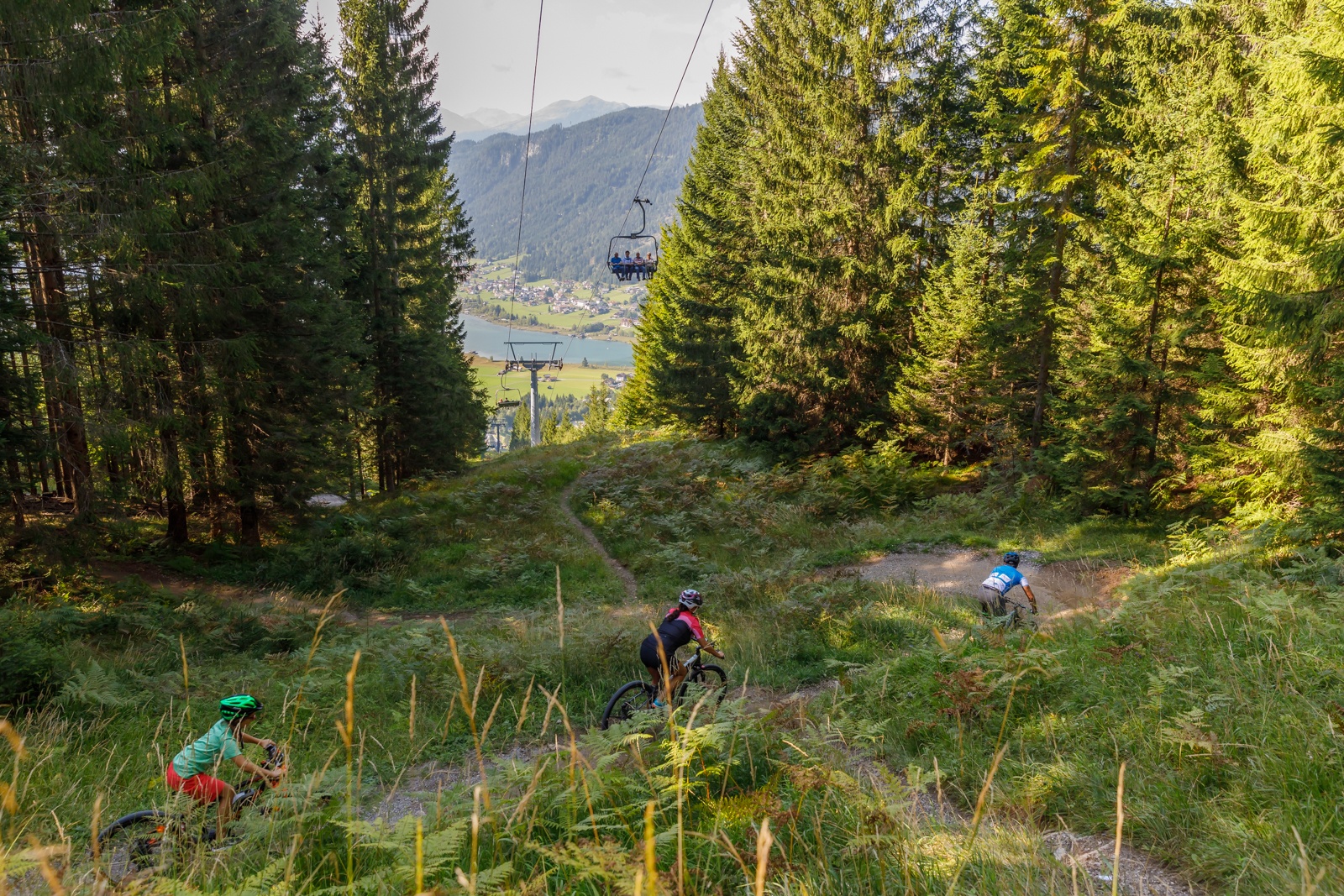 Hotel Glocknerhof Trail Übersicht MTB-Trail Panorama West