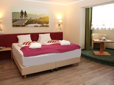 Mountainbikehotel: Doppelzimmer ohne Balkon - Genusshotel Almrausch