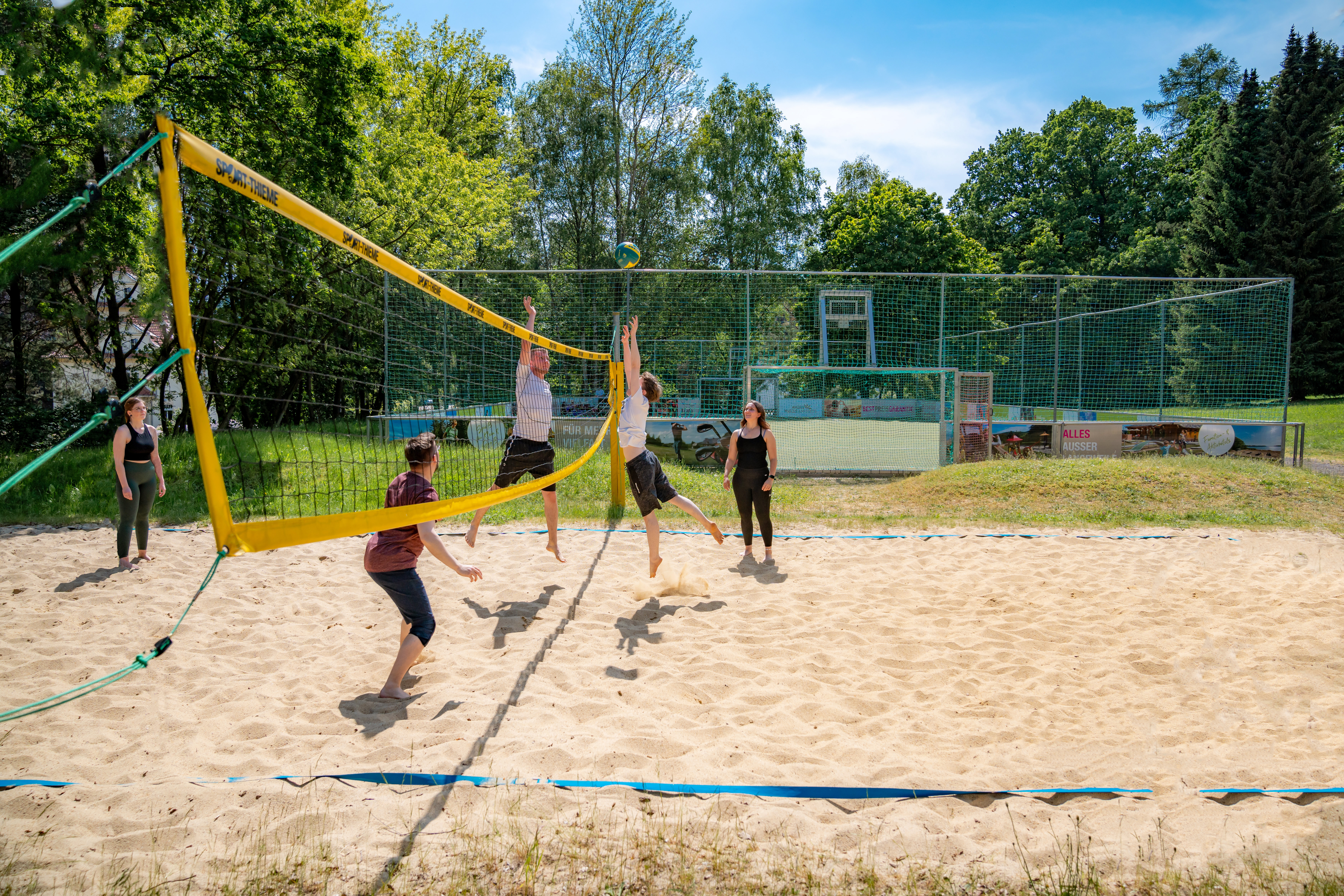 Mountainbikehotel: Beachvolleyball - AHORN Berghotel Friedrichroda