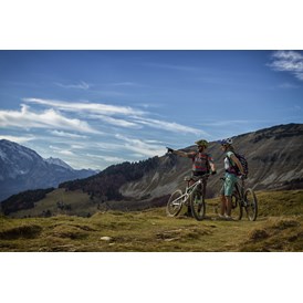 Mountainbikehotel: Blick auf die Berge im Salzburgerland - DAS Hintersee