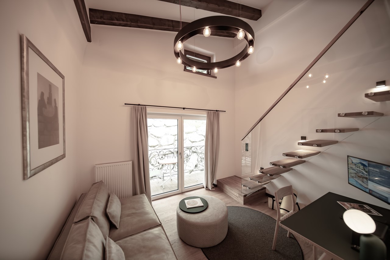 Hotel Tiroler Buam Zimmerkategorien Suite Mountain Loft - Suite auf 2 Ebenen