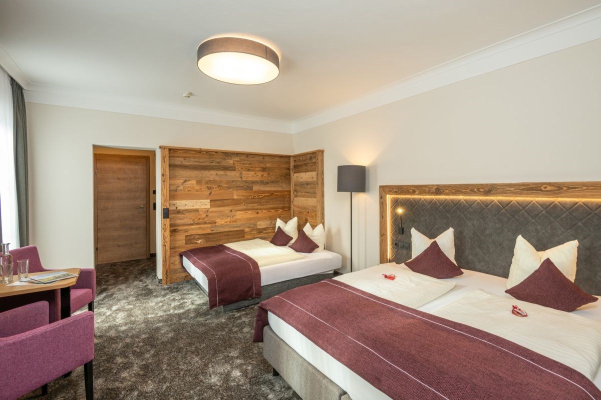 Hotel Stegerbräu Radstadt im Pongau Zimmerkategorien Vierbettzimmer 