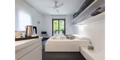 Mountainbike Urlaub - Hotel-Schwerpunkt: Mountainbike & Wandern - White Room - Doppelzimmer - Hotel Santoni Freelosophy