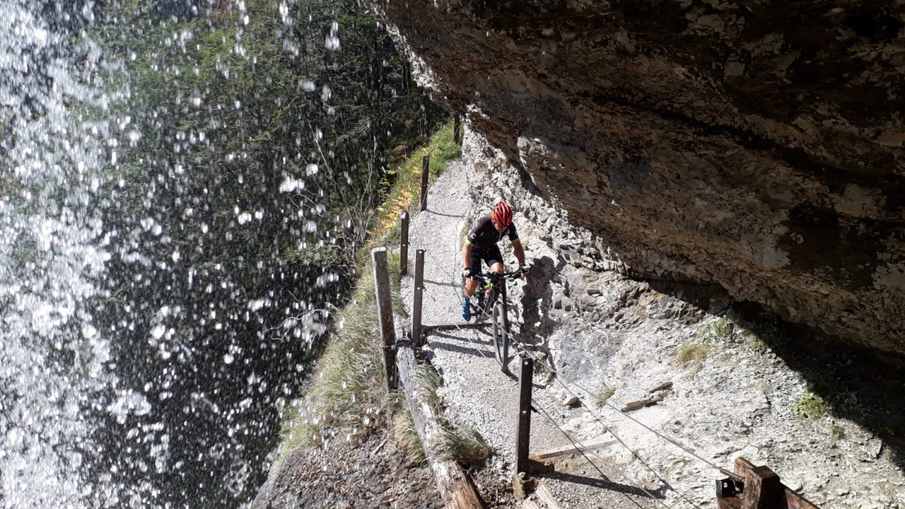 Naturhotel Schütterbad Trail Übersicht Schmugglerwege ums Sonntagshorn